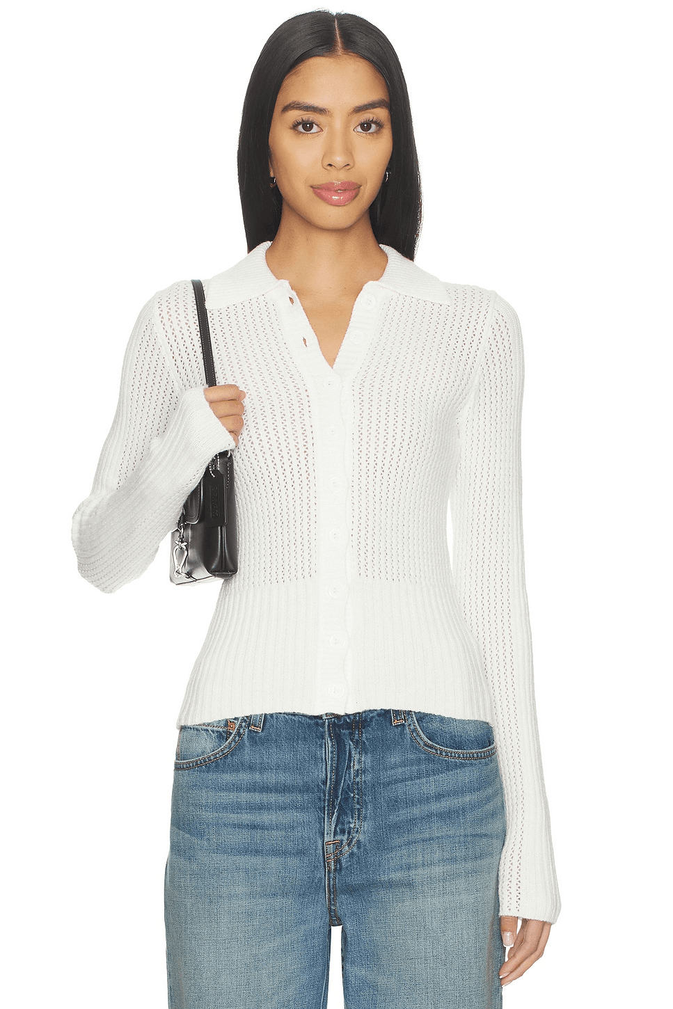 Kelly Button Up Sweater - Image 1