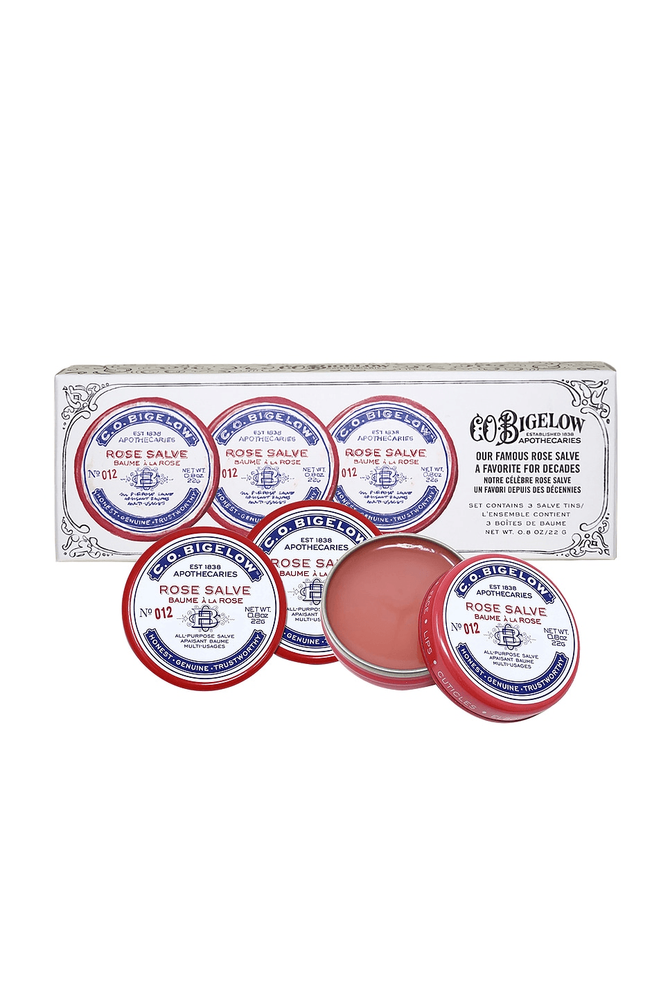 Rose Salve Tin Trio - Image 1