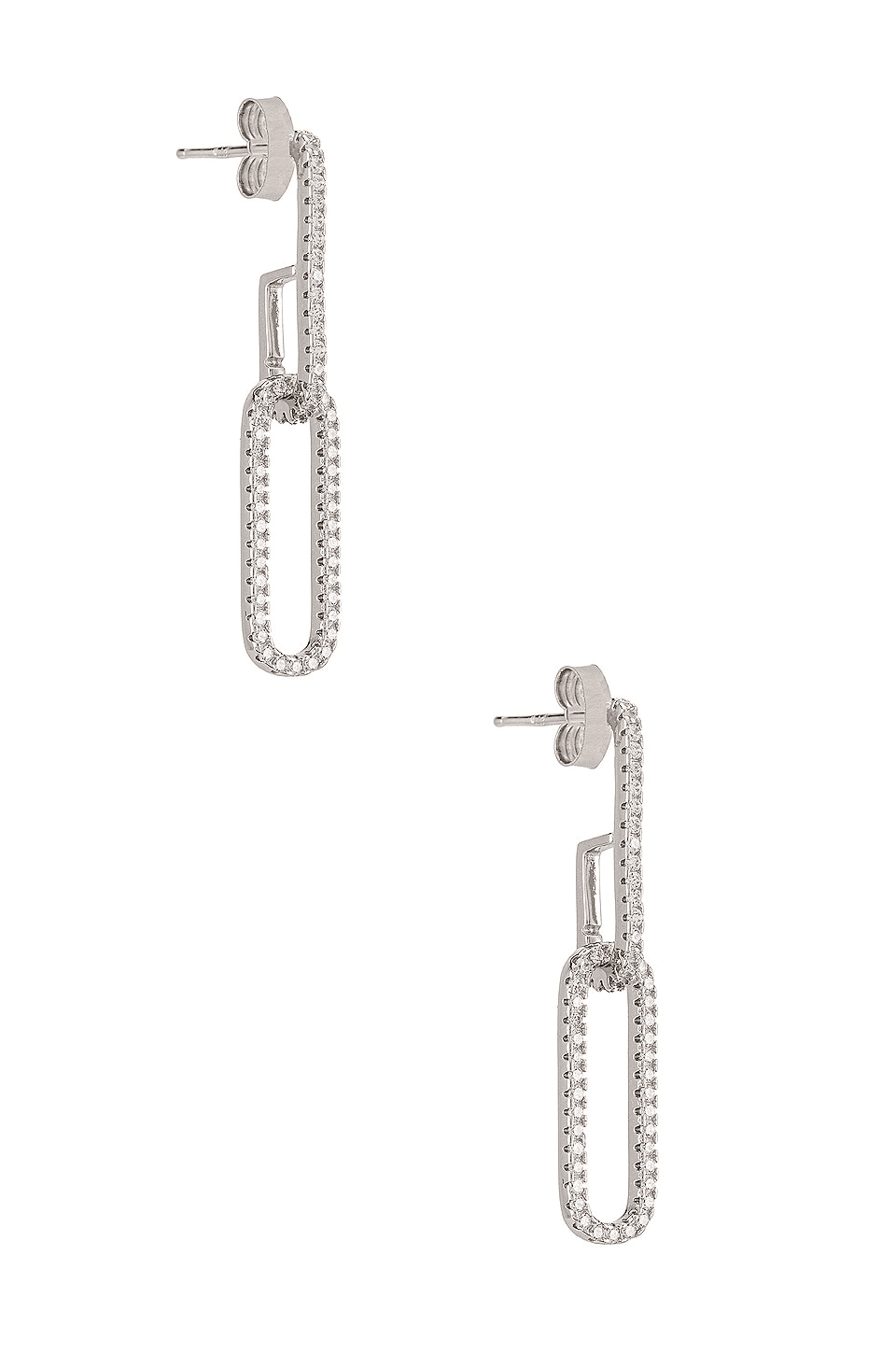 Staple Pave Earring - Image 1