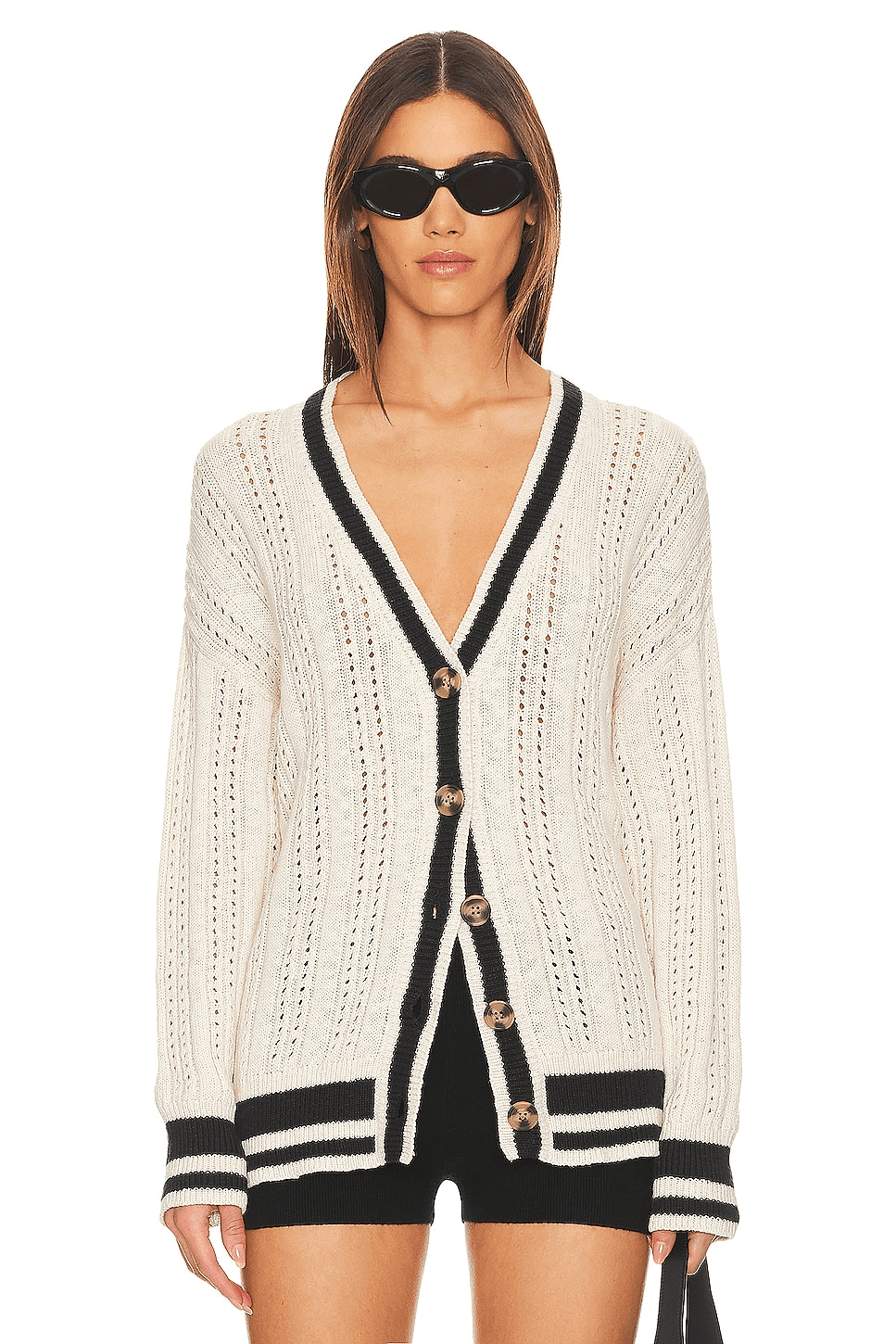 Sport Stripe Cardi - Image 1