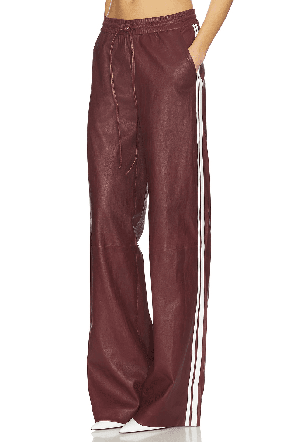 Baggy Athletic Striped Sweatpants - Image 1