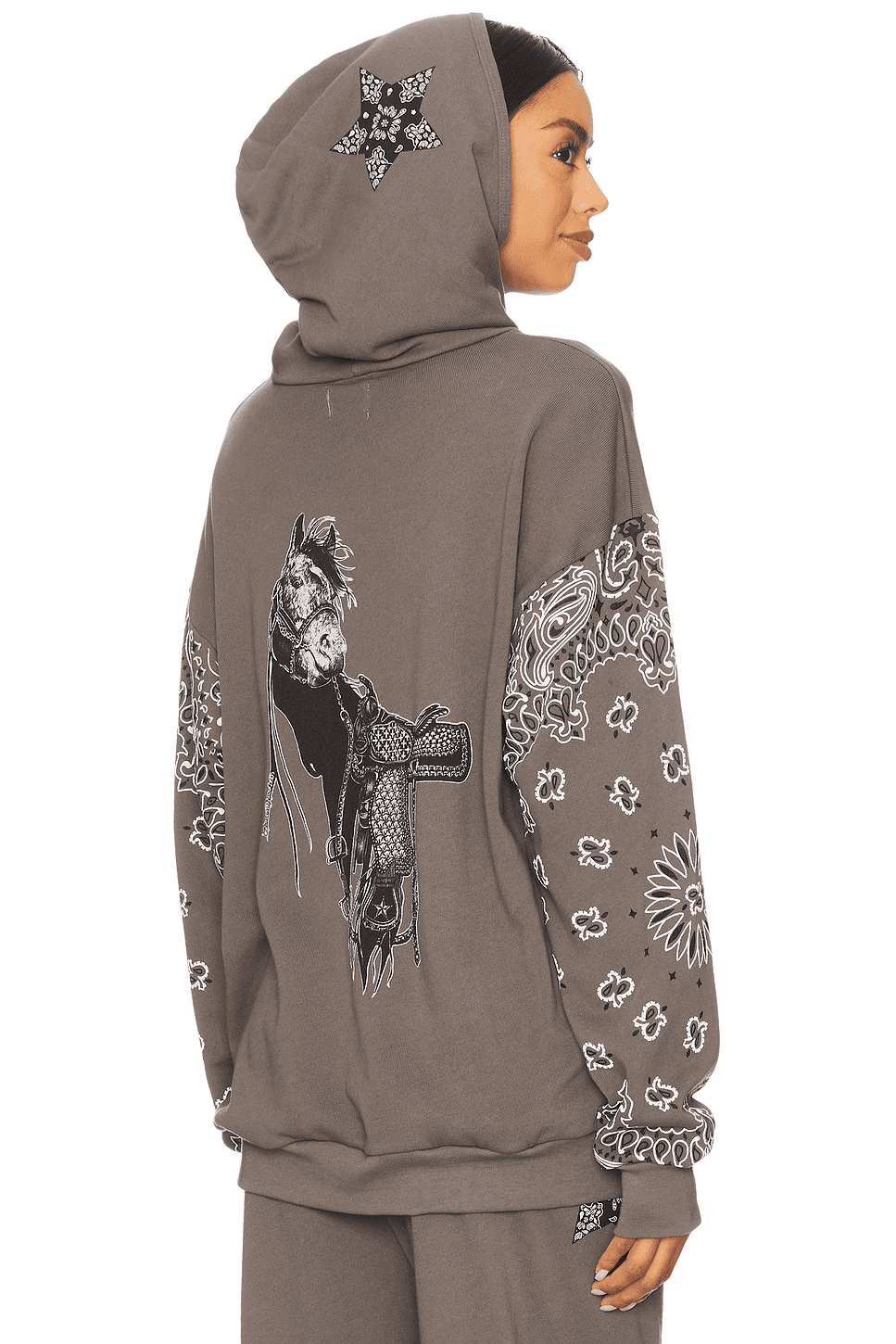 Black Horse Classic Hoodie - Image 1