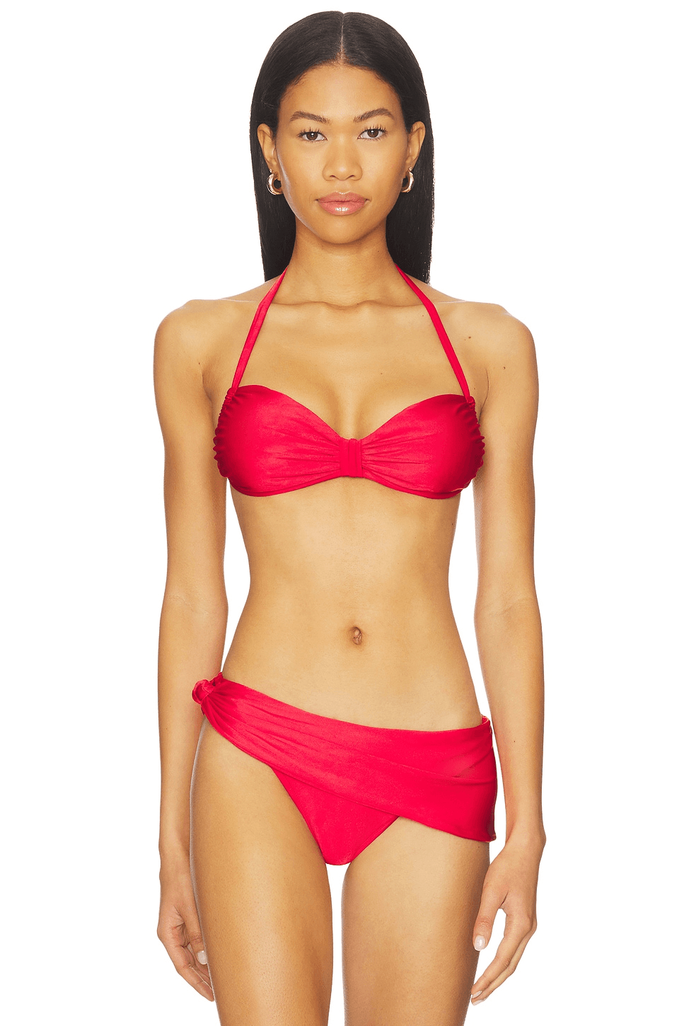 Reece Satin Bikini Top - Image 1