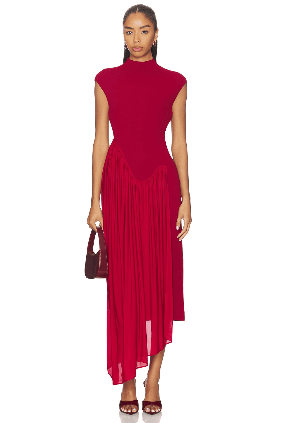 Francis Knit Combo Midi Dress - Image 1