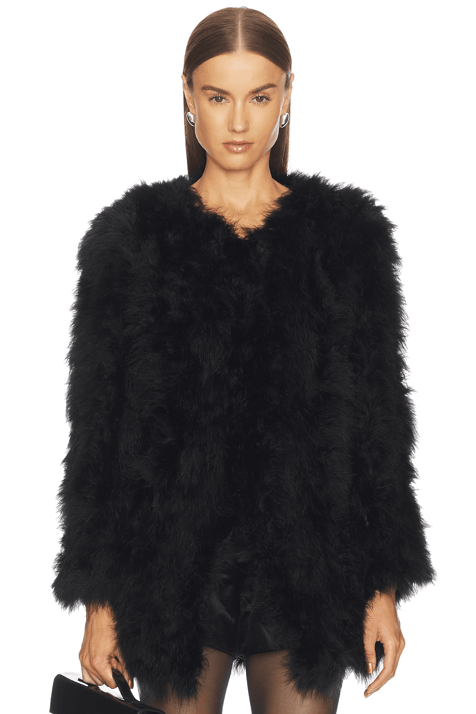 Monroe Feather Coat - Image 1