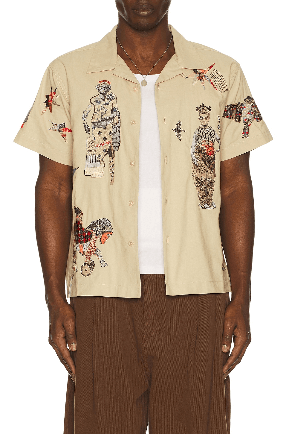 Collage Camp Shirt - Image 1