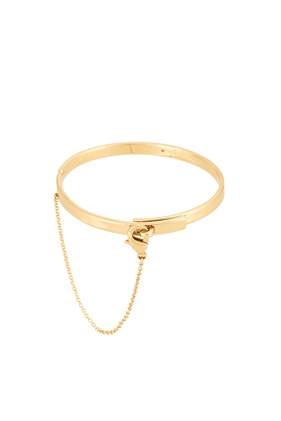 Thin Safety Chain Bangle - Image 1