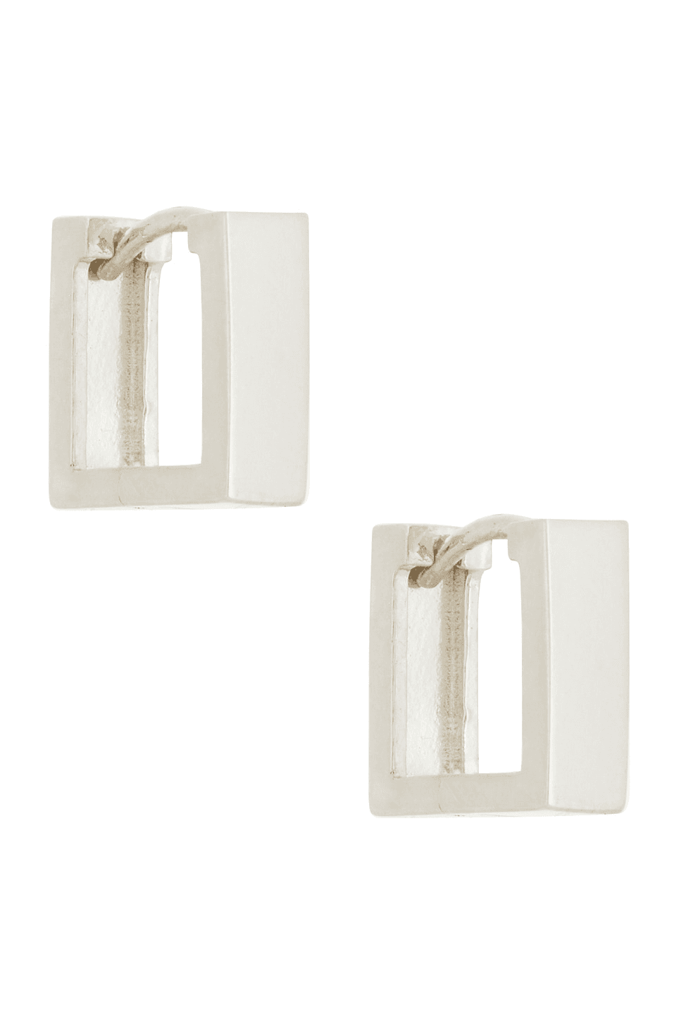 Square Hoop Earrings - Image 1