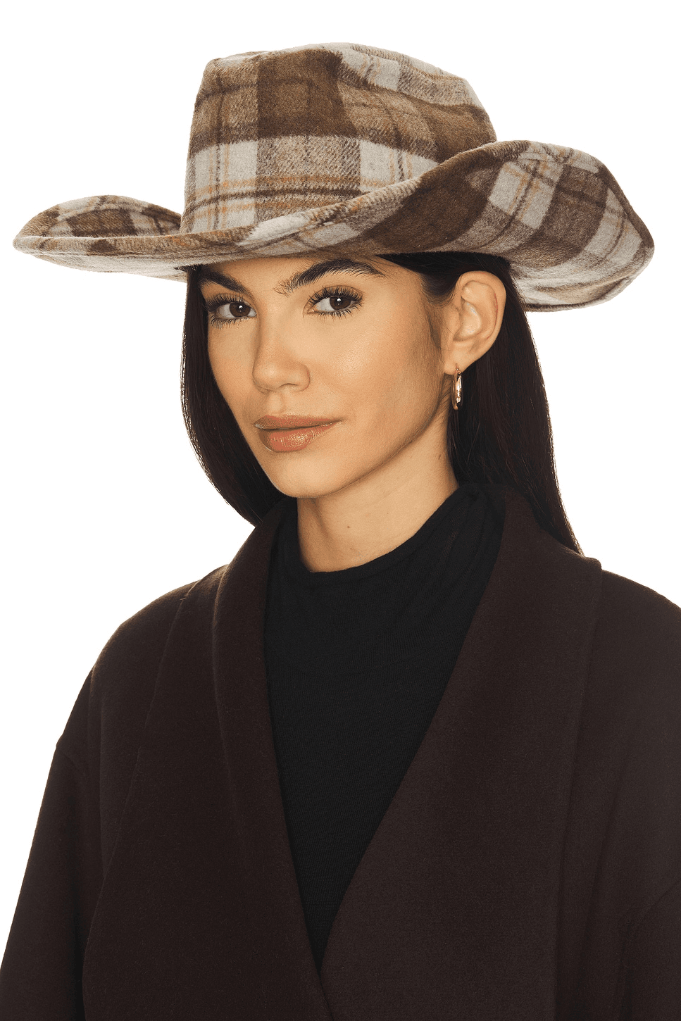 Plaid Cowboy Hat - Image 1