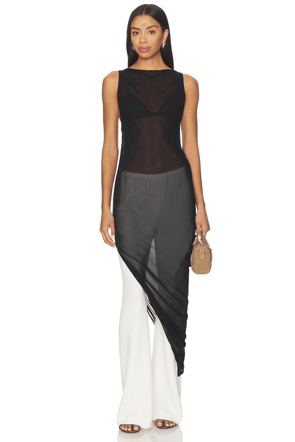 Via Asym Maxi Dress - Image 1