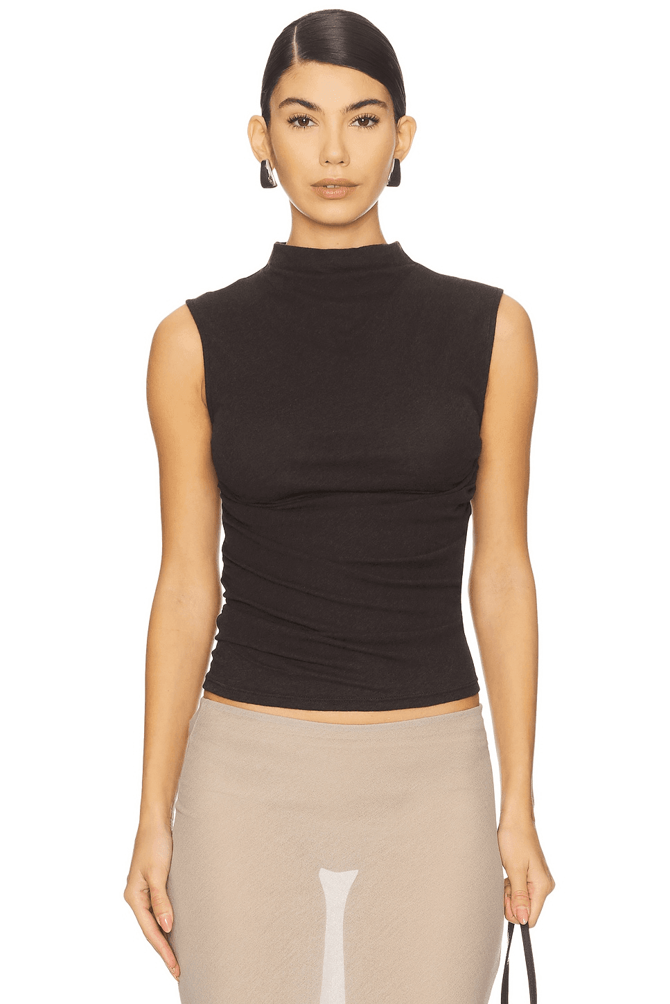 x REVOLVE Cashmere Sleeveless Twist Top - Image 1