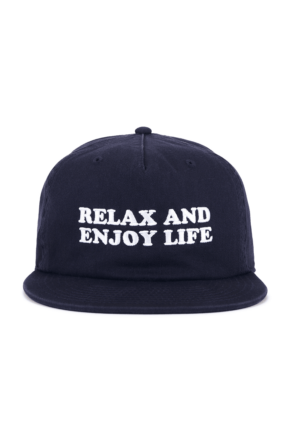 Relax 5 Panel Strapback Hat - Image 1