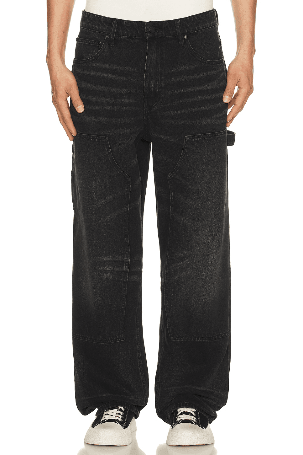 Double Knee Denim Pants - Image 1