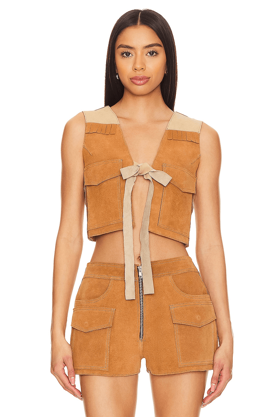 Sugar Suede Vest - Image 1