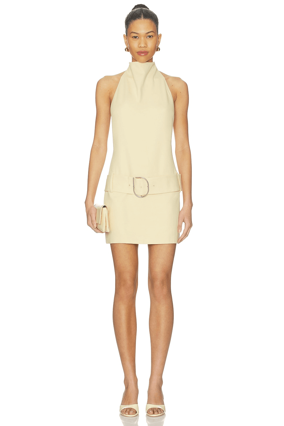 Sabina Belted Mini Dress - Image 1