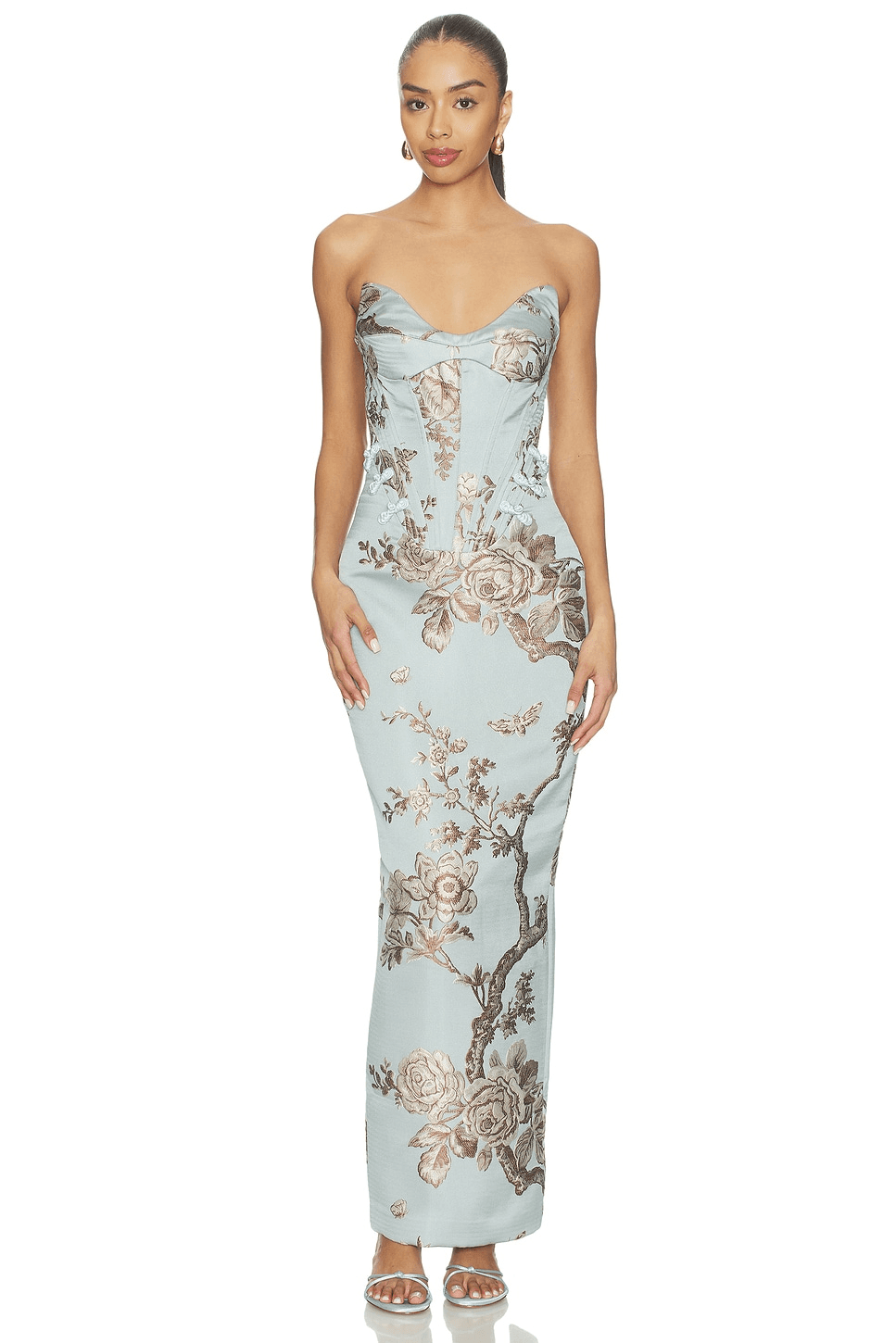 Novella Brocade Dress - Image 1