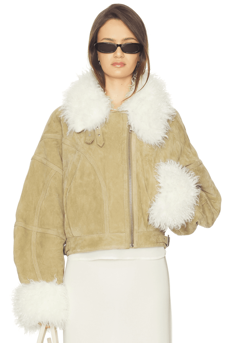 Aviator Jacket Suede Leather - Image 1