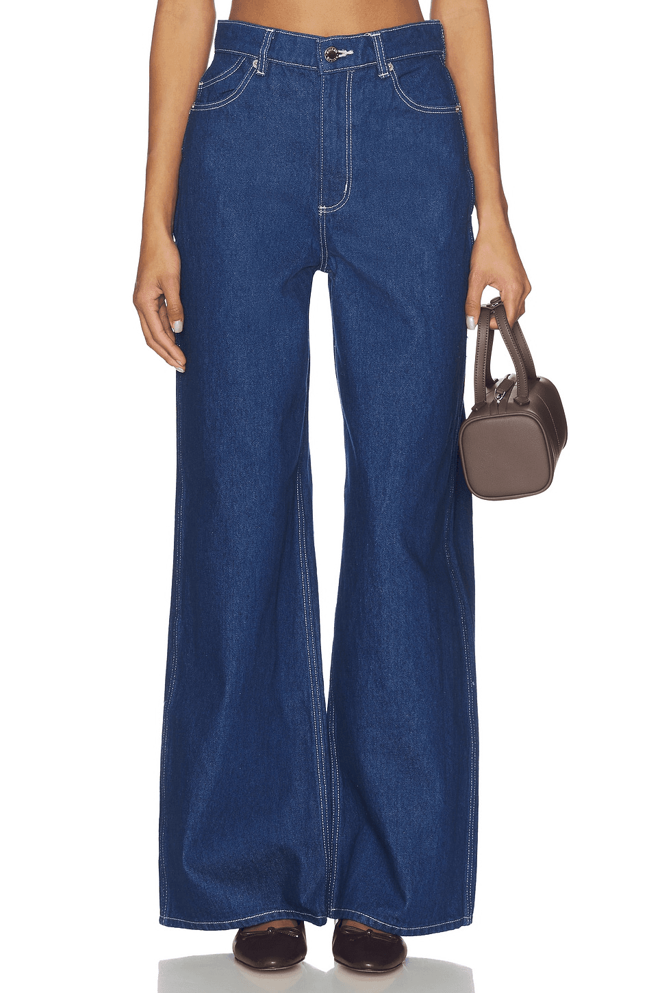 Relaxed Sailor Long Wide Leg Jeans - Image 1