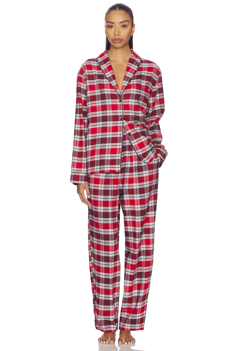 Brushed Flannel Pant Set - Image 1