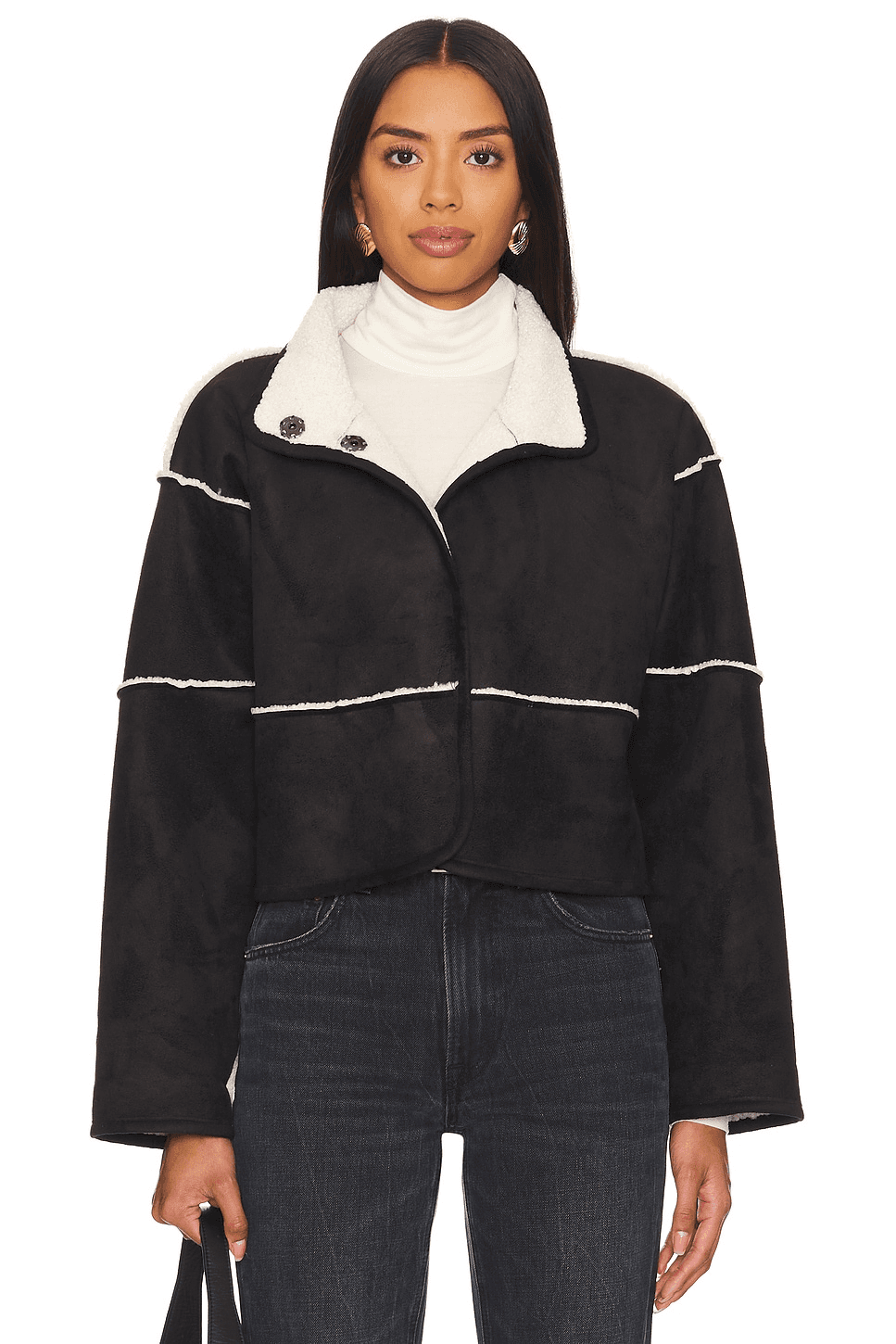 Kelly Reversible Sherpa Jacket - Image 1