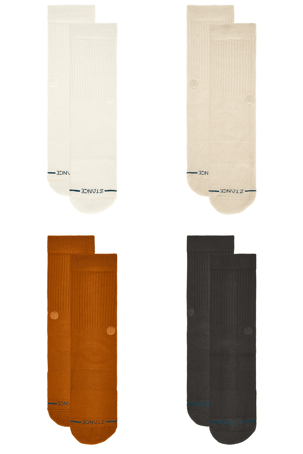 Icon Crew 4 Pack Socks - Image 1
