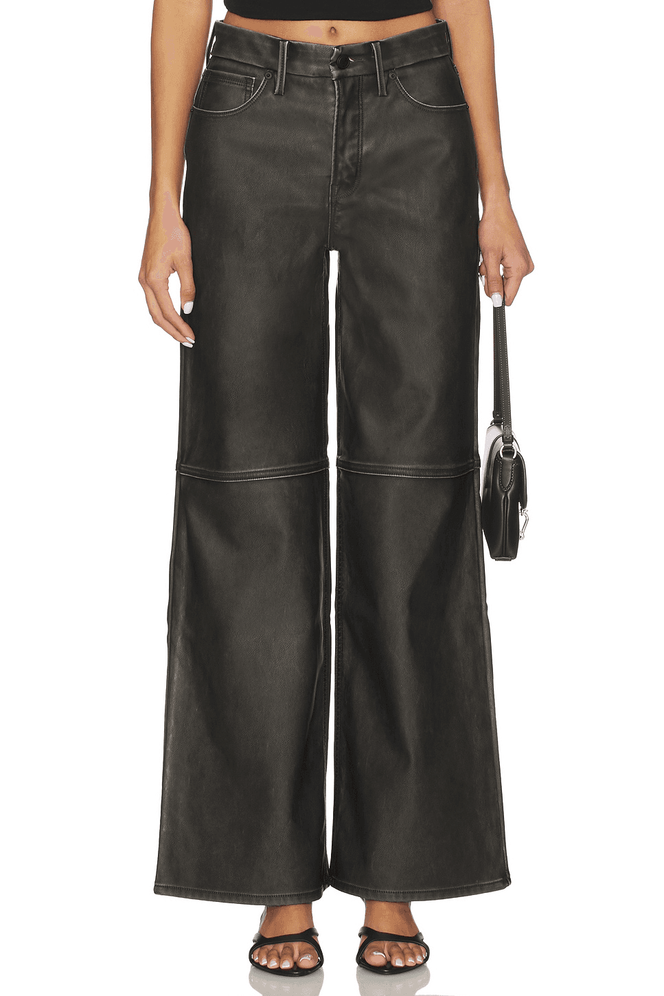 Good Skate Faux Leather Pants - Image 1