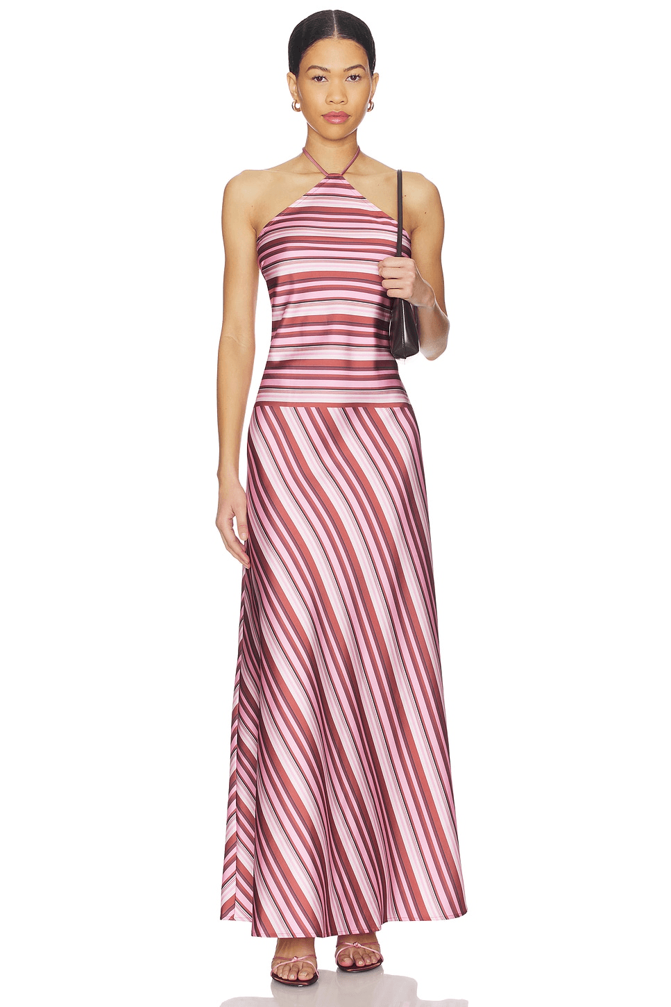 Halter Maxi Dress - Image 1