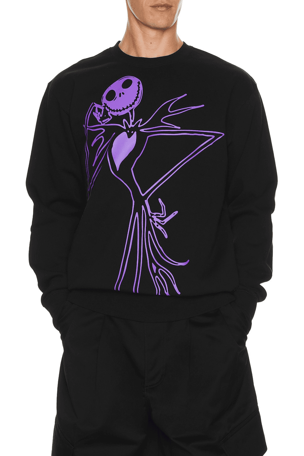x The Nightmare Before Christmas Jack Skellington Crew Sweatshirt - Image 1