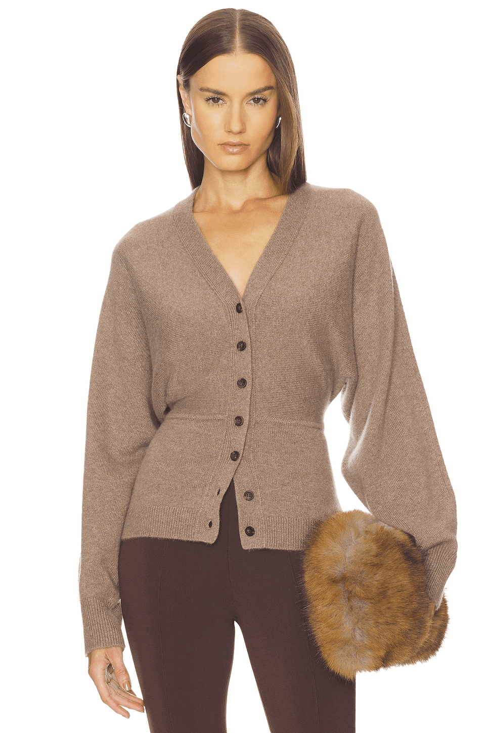 Lieigh Cashmere Dolman Cardigan - Image 1