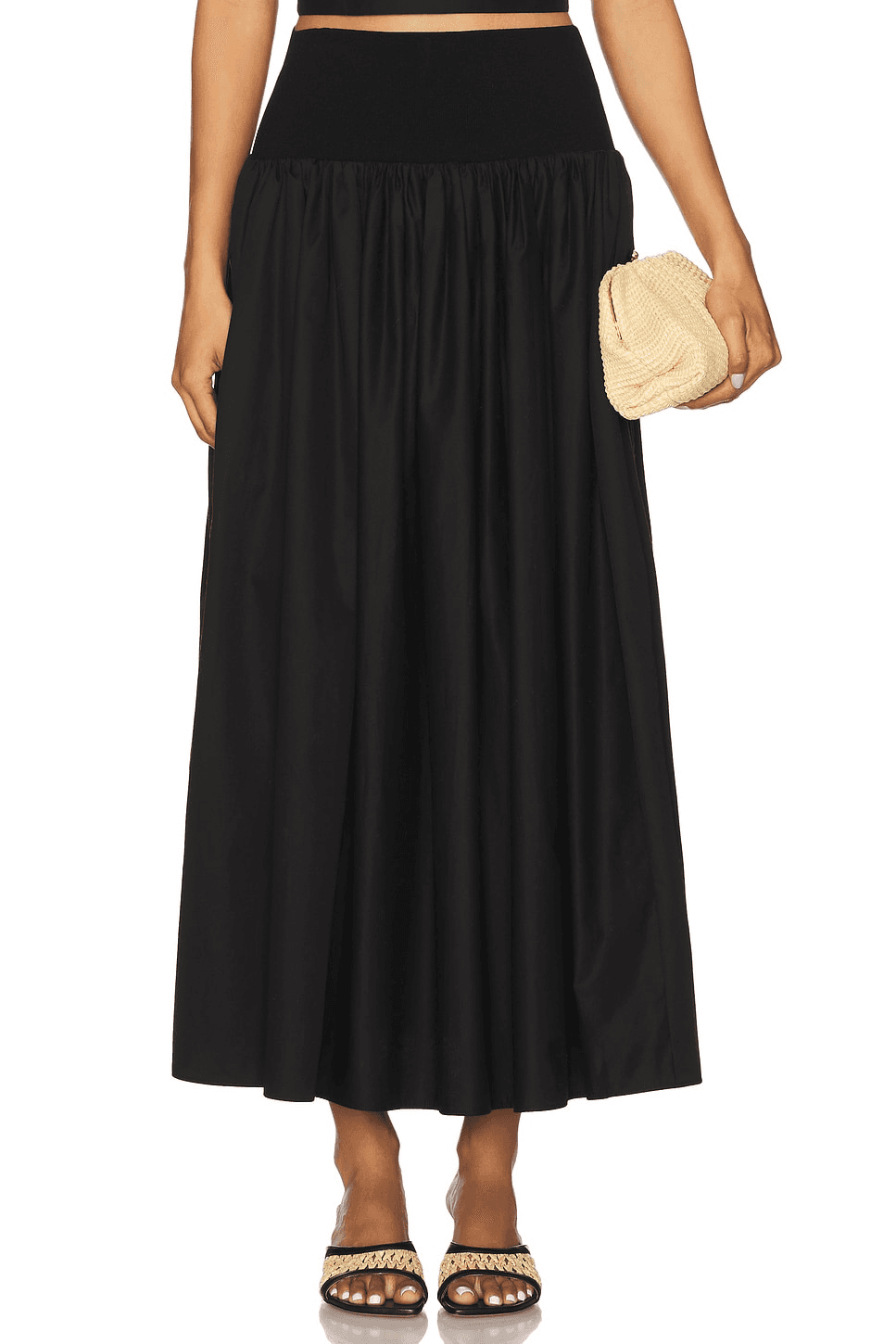 Knit Yoke Skirt - Image 1