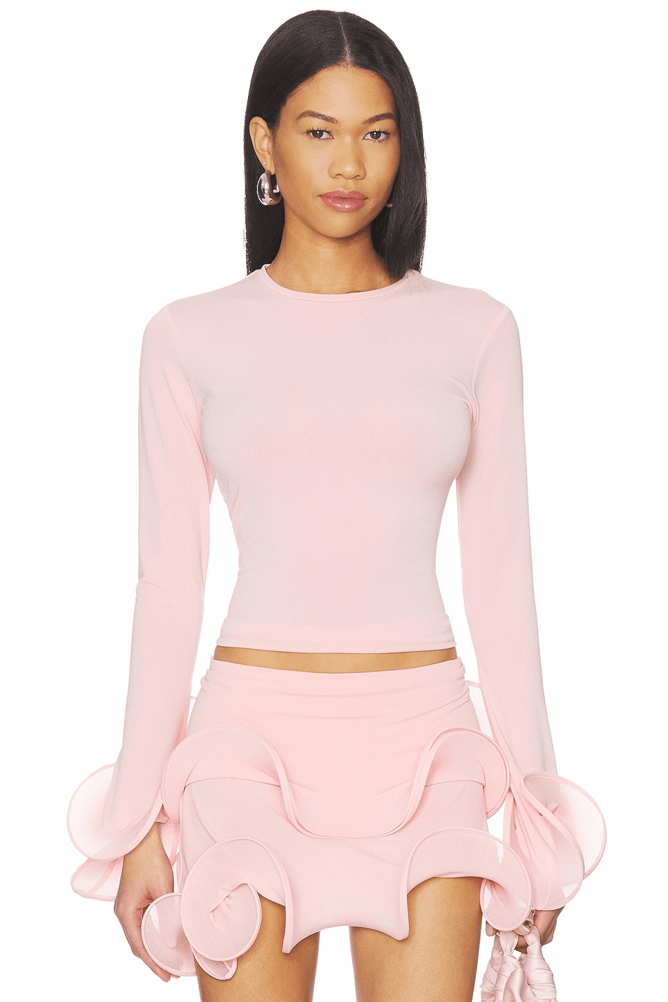 Wave Sleeve Bamboo Top - Image 1