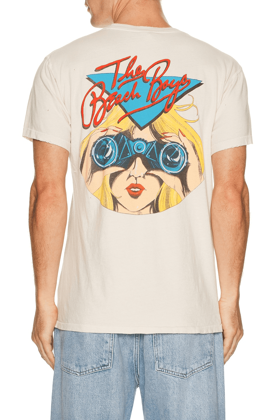 The Beach Boys 90's Crew Tee - Image 1