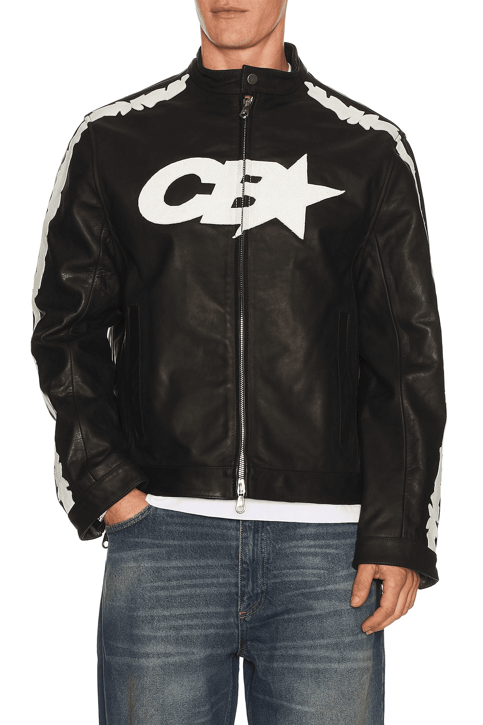 Decal Racer Jacket - Image 1