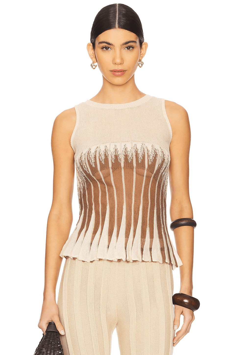 Gradflare Sleeveless Top - Image 1