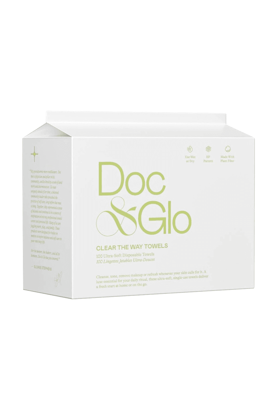 Clear The Way Disposable Towel Wipes 100 Count - Image 1