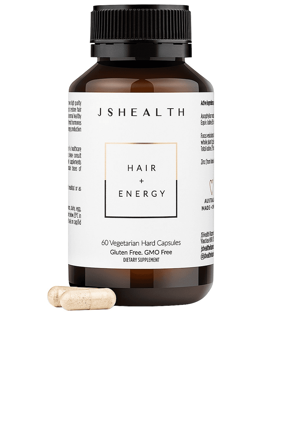 Hair + Energy Formula 60 Capsules - Image 1