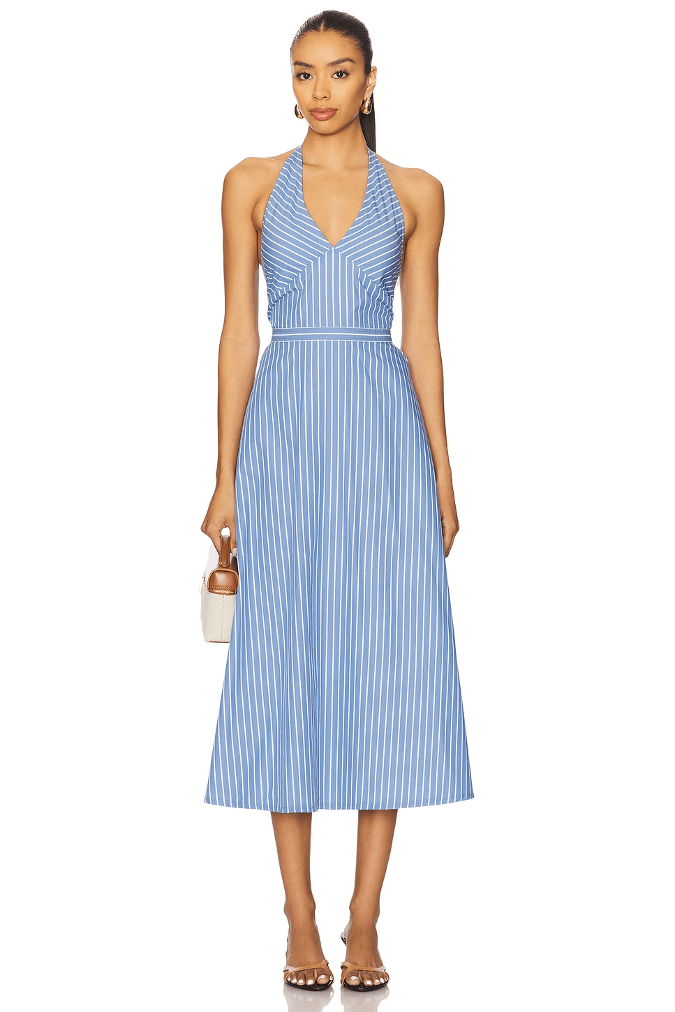 Kira Halter Shirt Dress - Image 1