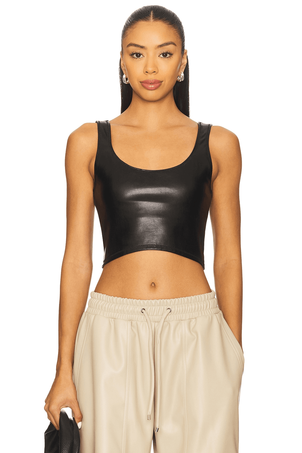 Leather Tank Top - Image 1