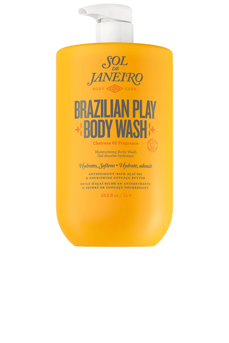 Brazilian 4play Shower Cream Gel 1 Liter - Image 1