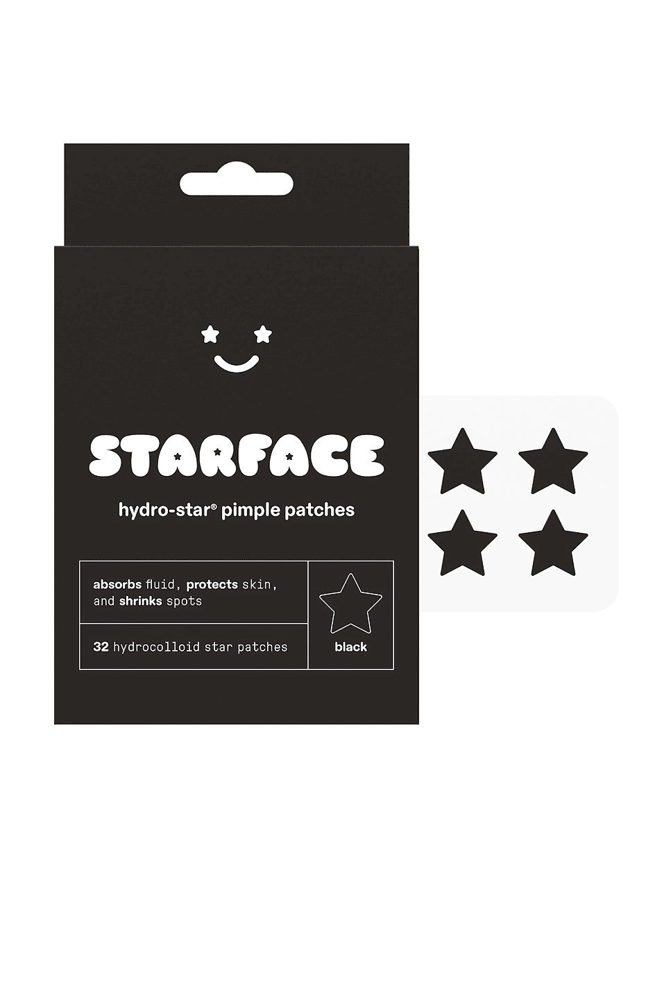 Hydro-Star Black Pimple Patches - Image 1
