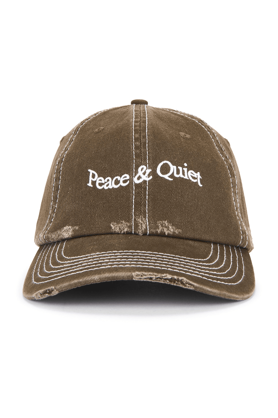 Wordmark Reverse Stitched Dad Hat - Image 1