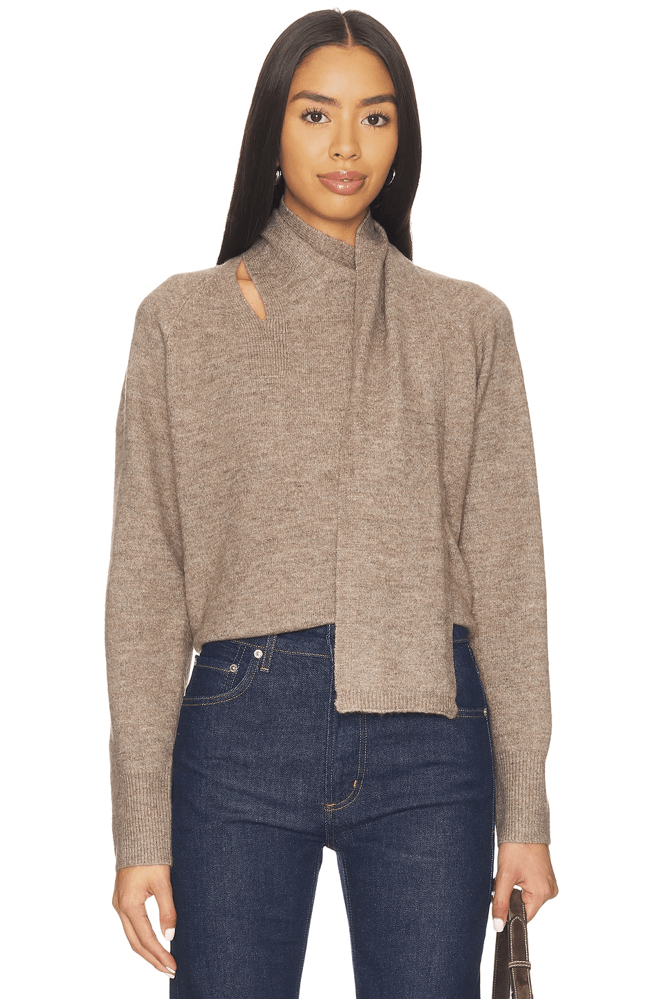 Billie Scarf Sweater - Image 1