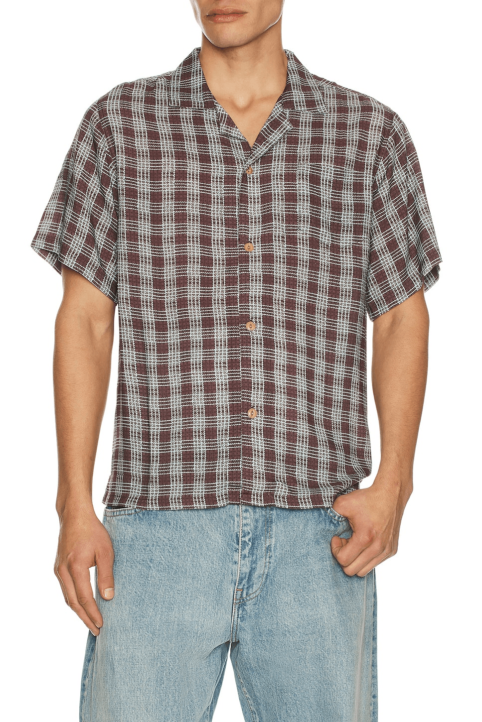 Printed Camp Shirt - Image 1