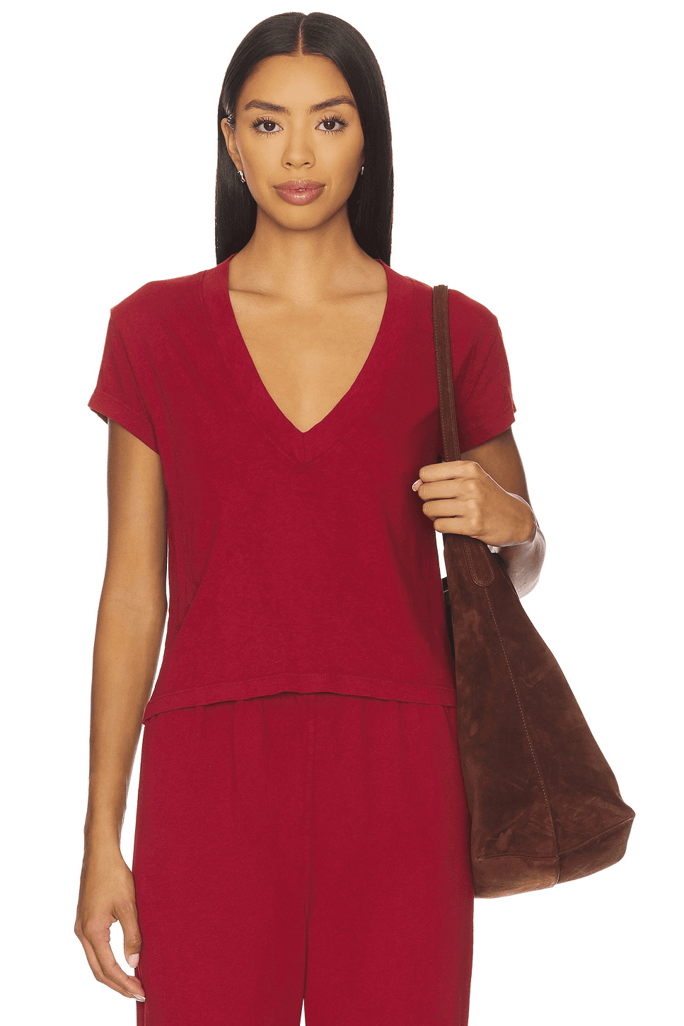 Alanis V Neck Tee - Image 1