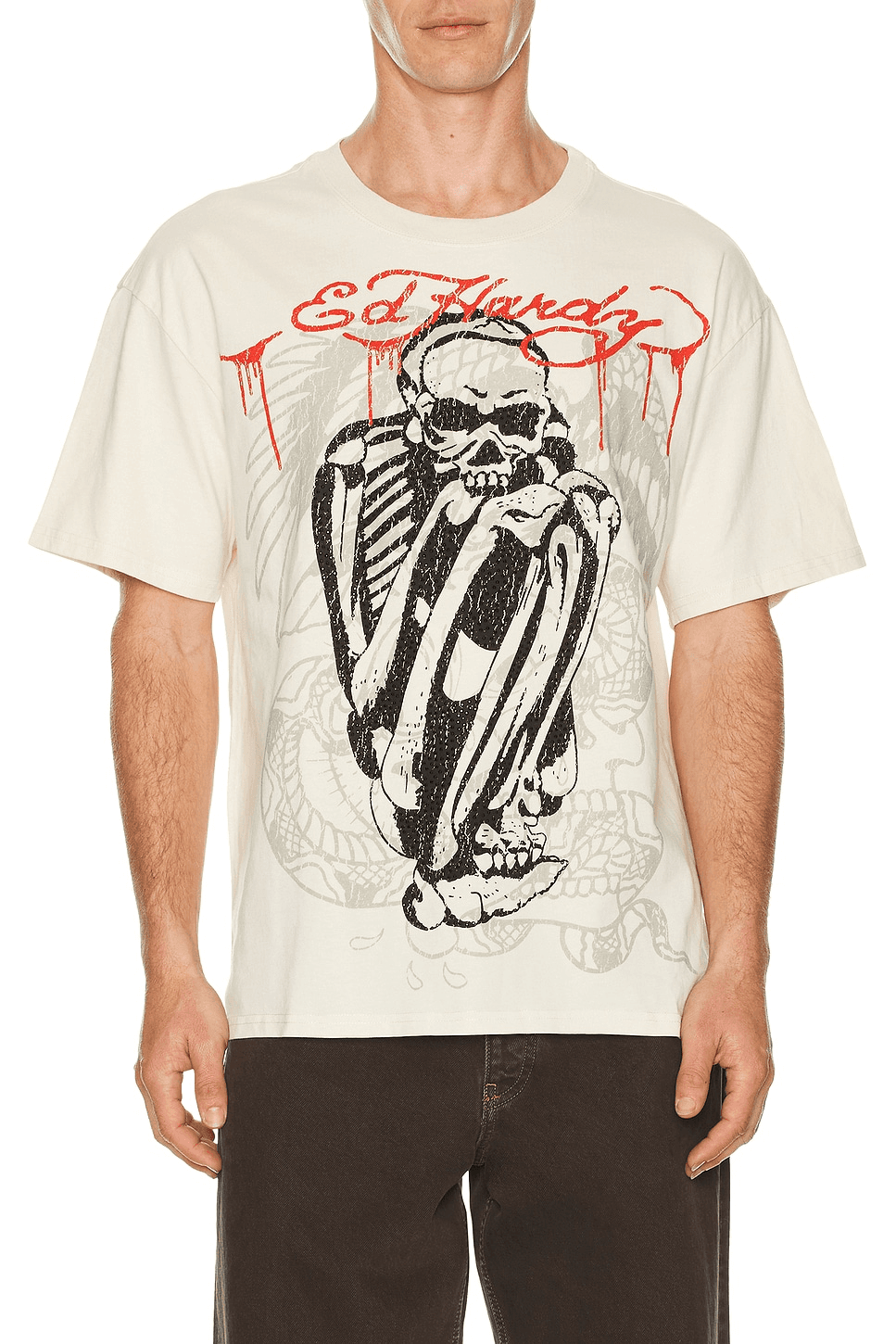 Skele Rhinestone Boxy Tee - Image 1