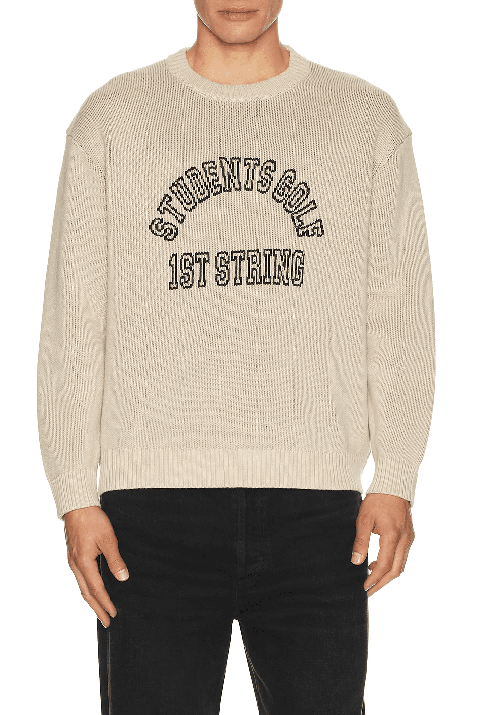 1st String Knit Crew Sweater - Image 1