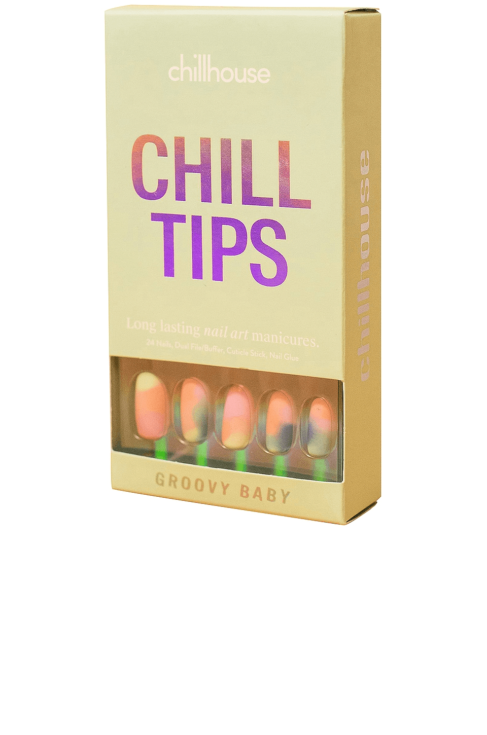 Groovy Baby Chill Tips Press-On Nails - Image 1