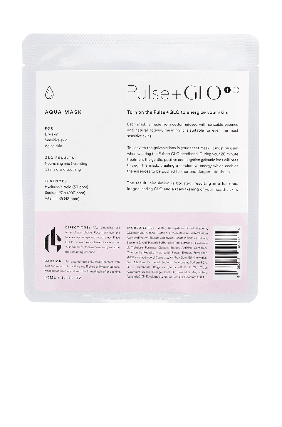 Pulse+GLO Aqua Mask 10 Pack - Image 1