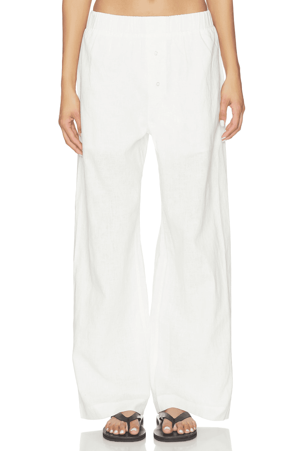 Linen Relaxed Pants - Image 1