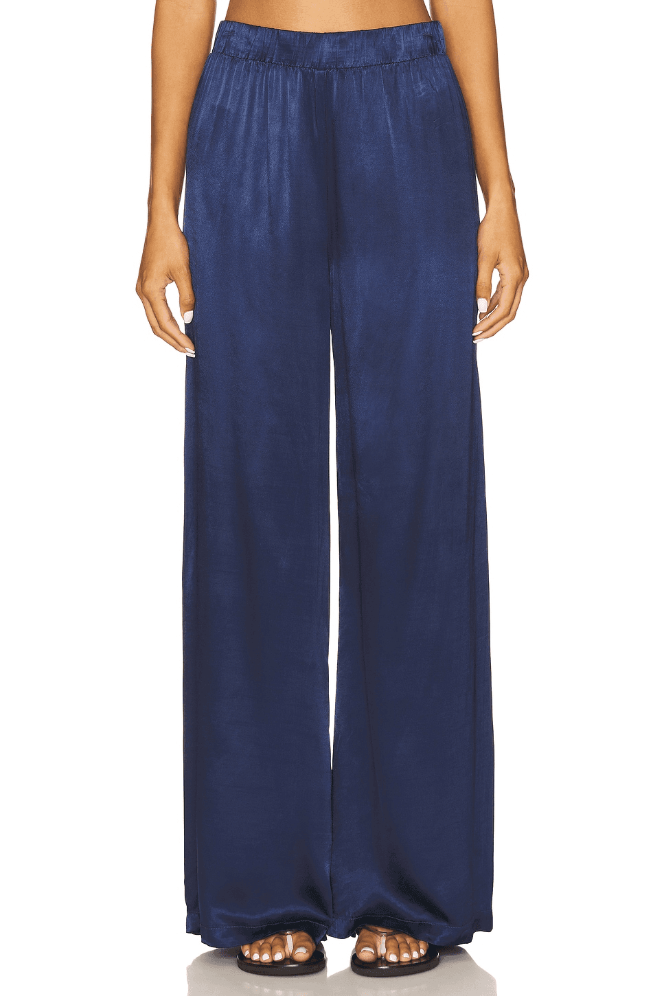 Call Chill Silky Wide Leg Long Pant - Image 1
